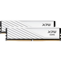 ADATA DIMM 32 GB DDR5-6000 (2x 16 GB) Dual-Kit, Arbeitsspeicher weiß, AX5U6000C3416G-DTLABWH, XPG Lancer Blade, INTEL XMP, AMD EXPO