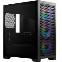 Cooler Master Elite 302 , Tower-Gehäuse schwarz, Tempered Glass