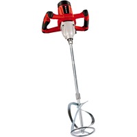 EINHELL Farb-Mörtelrührer TE-MX 1600-2 CE, Rührwerk rot/schwarz, 1.600 Watt