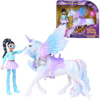 Spin Master Unicorn Academy - Wing Magic Layla und Glacier Spielset, Spielfigur 