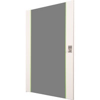 Digitus Glas-Fronttür für 19" 20HE Wandgehäuse Unique Serie, Frontpanel grau, 20 Höheneinheiten