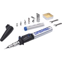 Dremel Versatip Arts+Crafts (2000-7), Lötkolben silber/schwarz, Multifunktionaler Butangas Lötkolben