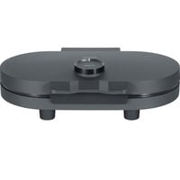 Severin Doppel-Waffeleisen Black Line WA2118 schwarz, 1.200 Watt