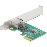 DeLOCK PCI Express x1 Karte 1 x RJ45 2,5 Gigabit LAN RTL8125, LAN-Adapter