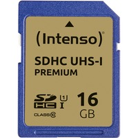Intenso SDHC 16 GB Class 10 UHS-I, Speicherkarte UHS-I U1, Class 10