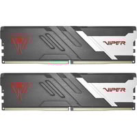 Patriot DIMM 48 GB DDR5-6400 (2x 24 GB) Dual-Kit, Arbeitsspeicher schwarz, PVVR548G640C32K, Viper Venom RGB, INTEL XMP
