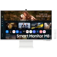 Samsung S32FM801UU, LED-Monitor 80 cm (32 Zoll), weiß, UltraHD/4K, VA, HDMI, USB-C, Lautsprecher