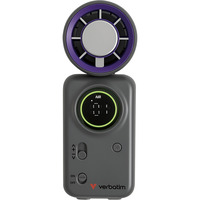 Verbatim Cool 'n' Go Ice Touch Mini, Ventilator grau/lila