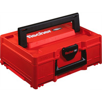 fischer Systainer M137, Werkzeugkiste rot/schwarz, leer
