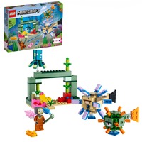 LEGO 21180 Minecraft Das Wächterduell, Konstruktionsspielzeug Unterwasser-Abenteuer, Kinderspielzeug ab 8 Jahren, Geschenk für Kinder, mit Figuren und Kreaturen