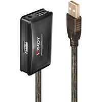 Lindy USB 2.0 Aktivverlängerungshub Pro 10m, USB-Hub 