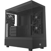 Thermaltake Pureline 270 Black, Tower-Gehäuse schwarz, Tempered Glass x 2