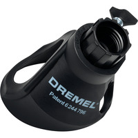 Dremel Vorsatzgerät zum Entfernen von Fugenmörtel (568), Fräser schwarz, bei Wand- und Bodenfliesen 
