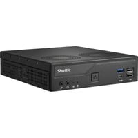 Shuttle XPC slim DH610V2 Bundle inkl. 8 GB DDR5-RAM, Barebone schwarz, ohne Betriebssystem