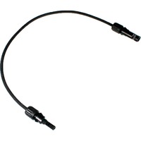  Solar Verlängerungskabel 6mm², Stecker - Buchse 1,5 Meter, 0% schwarz, 0% MWST