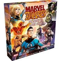 Asmodee Marvel Zombies - Fantastic 4 Under Siege, Brettspiel Erweiterung