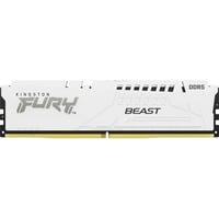 Kingston FURY DIMM 16 GB DDR5-5600  , Arbeitsspeicher weiß, KF556C36BWE-16, FURY Beast, AMD EXPO