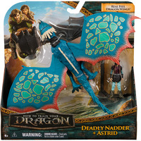 Spin Master Drachenzähmen leicht gemacht - Wikinger & Drachen Actionfiguren-Set, Spielfigur sortierter Artikel, jeweils zwei Figuren