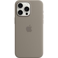 Apple Silikon Case mit MagSafe, Handyhülle braun, iPhone 15 Pro Max