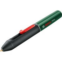 Bosch Akku-Heißklebestift Gluey Pen, Evergreen, Heißklebepistole grün/schwarz, inkl. 20 Klebesticks