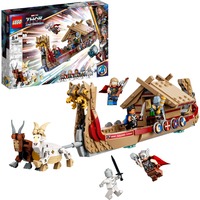 LEGO 76208 Marvel Super Heroes Das Ziegenboot, Konstruktionsspielzeug 