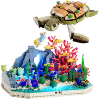 Lumibricks Schildkrötenriff-Traum, Konstruktionsspielzeug