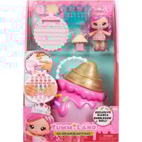 MGA Entertainment Yummiland Beauty Bag Playset + Lip Gloss Doll - Ice Cream Beauty Bag, Basteln