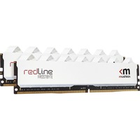 Mushkin DIMM 32 GB DDR4-3600 (2x 16 GB) Dual-Kit, Arbeitsspeicher weiß, MRD4U360JNNM16GX2, Redline, INTEL XMP