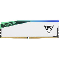 Patriot DIMM 16 GB DDR5-5600, Arbeitsspeicher weiß, PVER516G56C36W, VIPER Elite 5 RGB, INTEL XMP, AMD EXPO