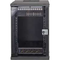 Digitus Netzwerk-Set SOHO Pro 10" 315x300 mm (BxT), IT-Schrank schwarz, 9 Höheneinheiten