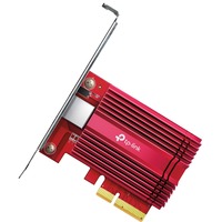 TP-Link TX401 10 Gigabit PCI Express, LAN-Adapter rot