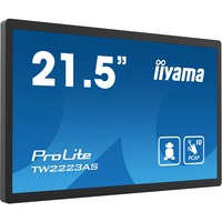 iiyama ProLite TW2223AS-B1, Public Display schwarz (matt), FullHD, Android, Touchscreen