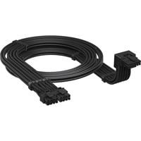 Corsair Typ 5 > 90°-12V-2x6-GPU-Stromkabel (Stil A) schwarz, 65cm, Sense Pins unter dem 12-poligen Anschluss