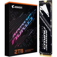 GIGABYTE AORUS Gen4 7300 2 TB, SSD schwarz, PCIe 4.0 x4, NVMe 1.4, M.2 2280, ohne Kühlkörper