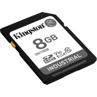 Kingston Industrial 8 GB SDHC, Speicherkarte schwarz, UHS-I U3, Class 10, V30, A1