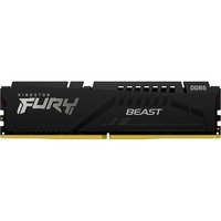 Kingston FURY DIMM 32 GB DDR5-6000, Arbeitsspeicher schwarz, KF560C30BBE-32, Fury Beast, INTEL XMP, AMD EXPO