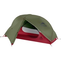 MSR Kuppelzelt Hubba NX Solo Green olivgrün/rot