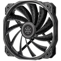 SilverStone Shark Force 160, Gehäuselüfter schwarz, 160 mm