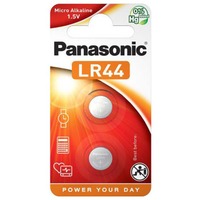 Panasonic Micro Alkaline LR44, Batterie silber, LR44, 6 Stück