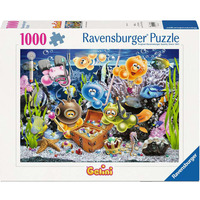Ravensburger Puzzle Gelini im Unterwasserspaß 1000 Teile