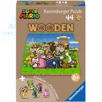 Ravensburger Wooden Puzzles Kids - Super Mario 44 Teile