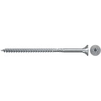fischer Spanplattenschraube ClassicFast II 5,0x70 Senkkopf TX 200 Stück, mit Teilgewinde, verzinkt
