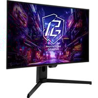 ASRock PGO27QFS OLED, Gaming-Monitor 68.6 cm (27 Zoll), schwarz, QHD,HDMI, DP, FreeSync Premium Pro, 240Hz Panel