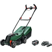 Bosch Heimwerken & Garten Akku-Rasenmäher Citymower 18V-32-300, 18Volt grün/schwarz, Li-Ionen Akku 5,0Ah, POWER FOR ALL ALLIANCE
