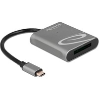 DeLOCK USB-C Card Reader für XQD 2.0, Kartenleser grau
