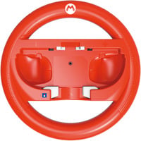 HORI Mario Kart Lenkrad Attachment (Mario), Austausch-Lenkrad rot