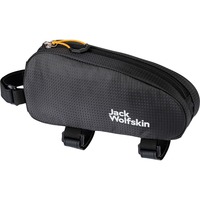 Jack Wolfskin Morobbia Tube Bag                , Fahrradkorb/-tasche schwarz, Oberrohrtasche 0.7 Liter