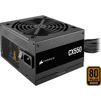 Corsair CX550 550W, PC-Netzteil schwarz, 2x PCIe, 550 Watt
