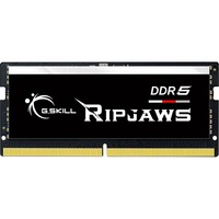 G.Skill SO-DIMM 16 GB DDR5-5600, Arbeitsspeicher schwarz, F5-5600S4645A16GX1-RS, Ripjaws , INTEL XMP