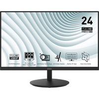MSI PRO MP242 E14A, LED-Monitor 60.5 cm (23.8 Zoll), schwarz, FullHD, IPS, HDMI, DP, VGA, Game Ready, 144Hz Panel
